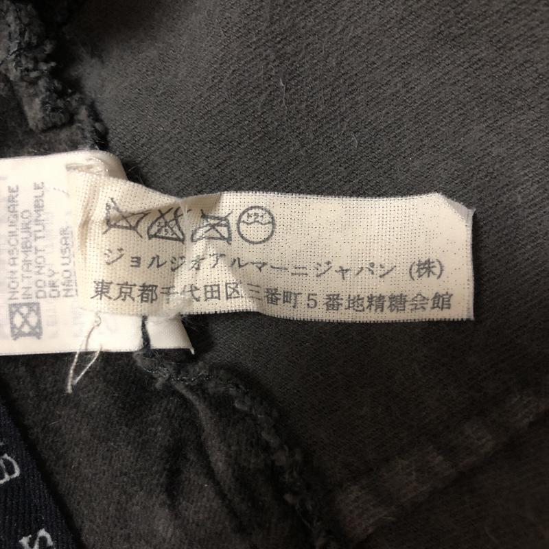 アルマーニジーンズ ARMANI JEANS スカート ひざ丈スカート 40 無地 灰 / グレー /  レディース USED 古着 中古 10007386