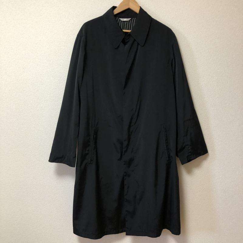 アルマーニコレッツォーニ ARMANI COLLEZIONI コート コート一般 40 無地 黒 / ブラック /  メンズ USED 古着 中古 10007392