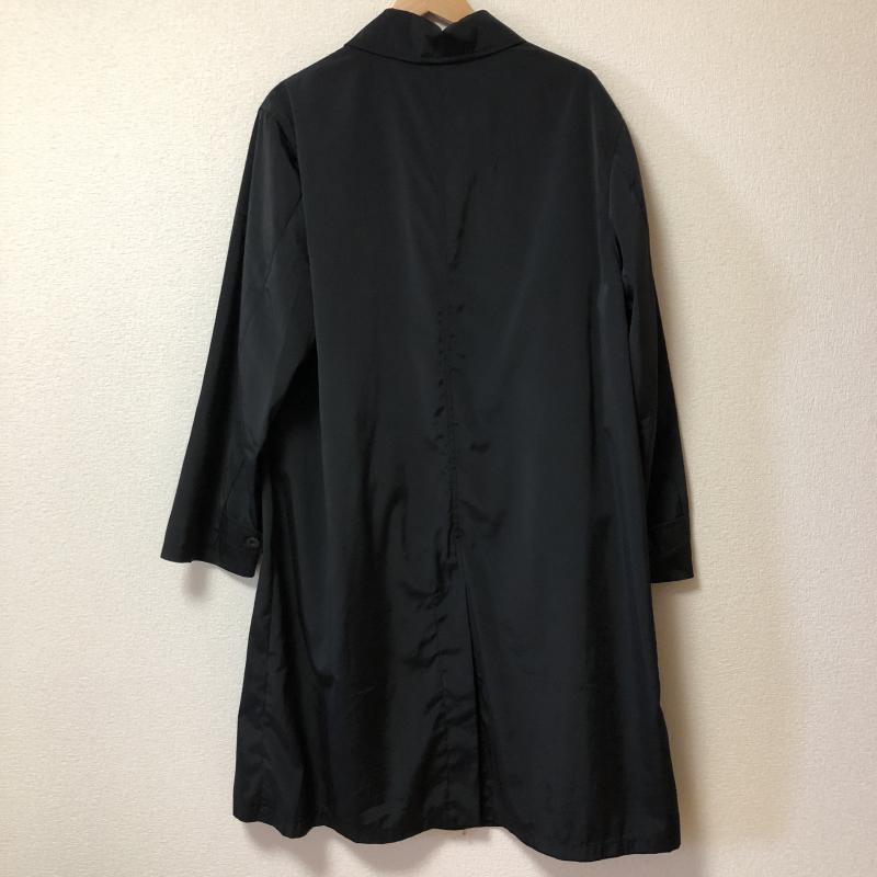 アルマーニコレッツォーニ ARMANI COLLEZIONI コート コート一般 40 無地 黒 / ブラック /  メンズ USED 古着 中古 10007392