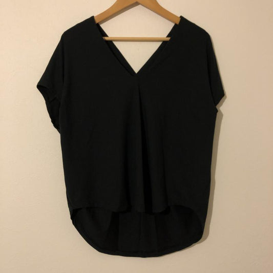 ロージー ROSIEE カットソー 半袖 36 無地 紺 / ネイビー /  レディース USED 古着 中古 10007740