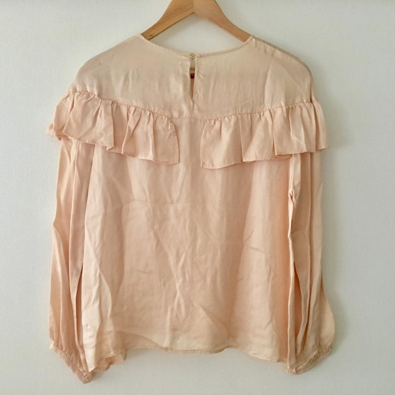 シードレイク Seadrake シャツ、ブラウス 長袖 38 無地 桃 / ピンク /  レディース USED 古着 中古 10007758