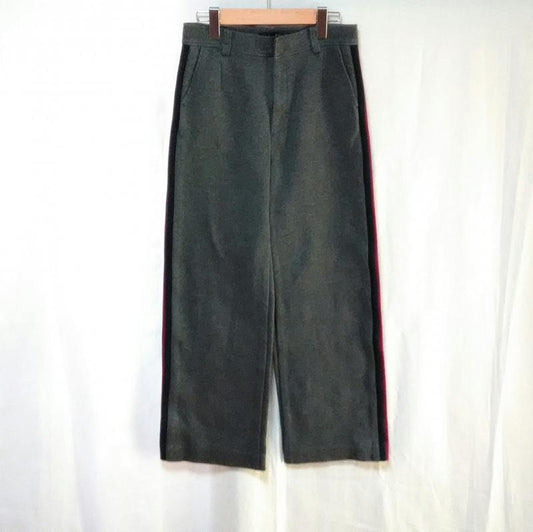 ルール RULe パンツ スラックス 無地 灰 / グレー / X 紺 / ネイビー / X 赤 / レッド /  レディース USED 古着 中古 10008307