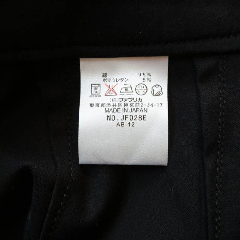 ラコステ LACOSTE スカート ひざ丈スカート 40 無地 黒 / ブラック /  レディース USED 古着 中古 10008444