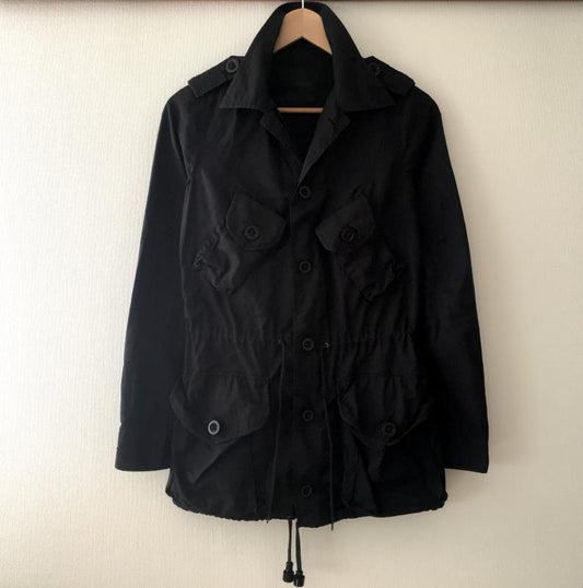 マウジー MOUSSY ジャケット、上着 ジャンパー、ブルゾン 1 無地 黒 / ブラック /  レディース USED 古着 中古 10008609