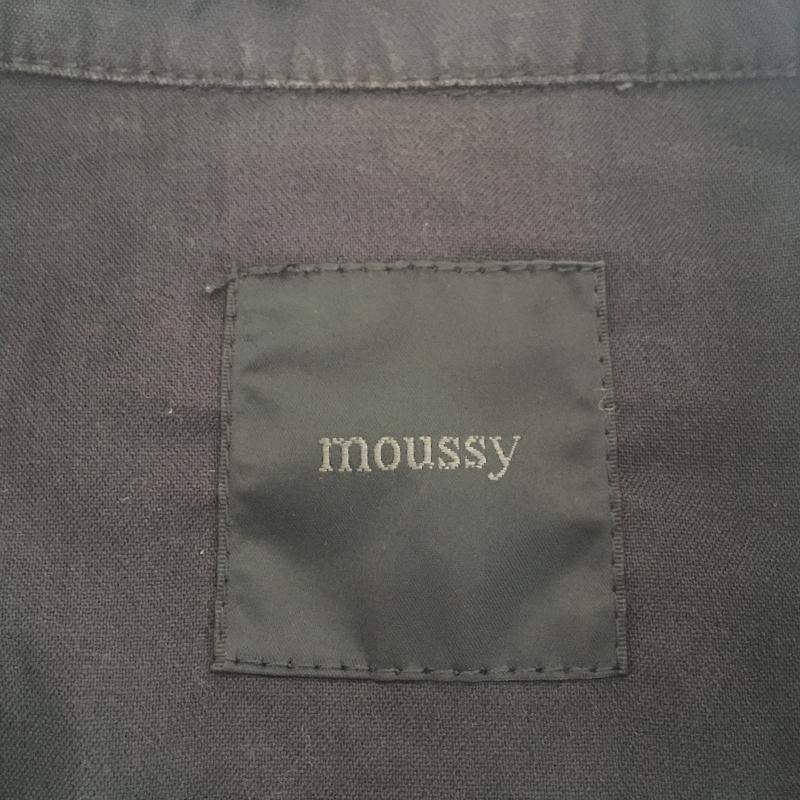 マウジー MOUSSY ジャケット、上着 ジャンパー、ブルゾン 1 無地 黒 / ブラック /  レディース USED 古着 中古 10008609