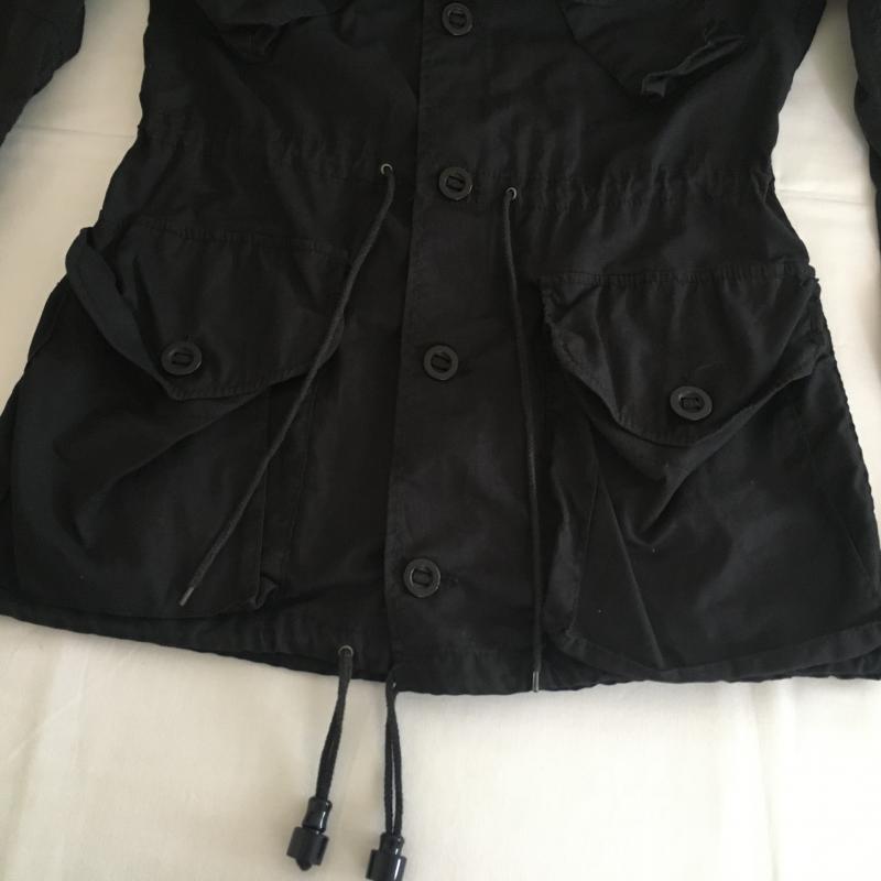 マウジー MOUSSY ジャケット、上着 ジャンパー、ブルゾン 1 無地 黒 / ブラック /  レディース USED 古着 中古 10008609