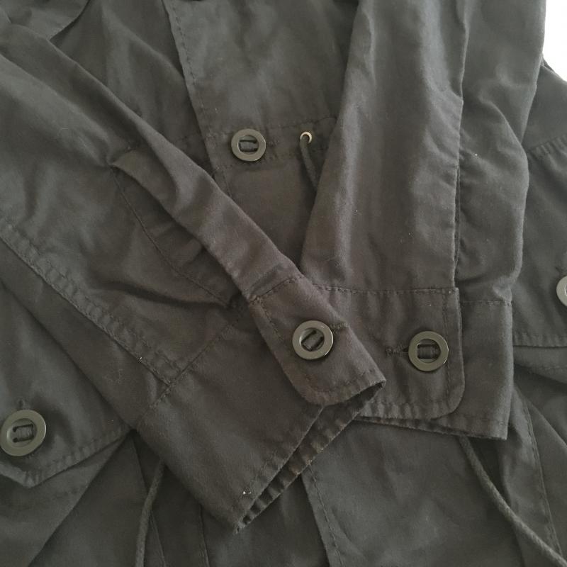 マウジー MOUSSY ジャケット、上着 ジャンパー、ブルゾン 1 無地 黒 / ブラック /  レディース USED 古着 中古 10008609