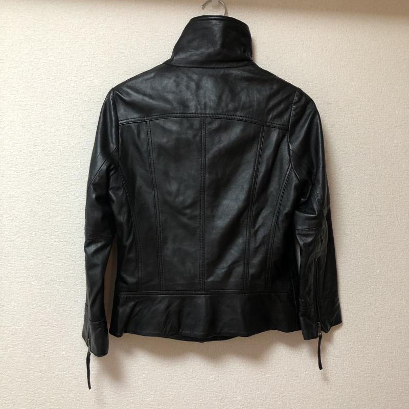 カルバン・クライン Calvin Klein ジャケット、上着 レザージャケット S 無地 黒 / ブラック /  レディース USED 古着 中古 10008636