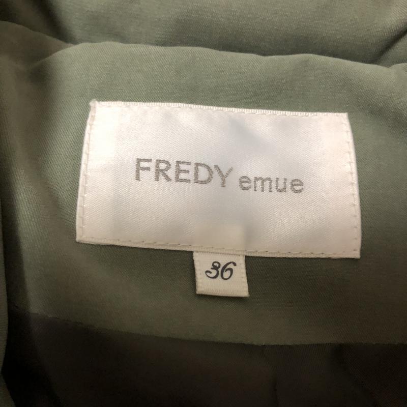 フレディ エミュ fredy emue ジャケット、上着 ダウンジャケット 36 無地 緑 / グリーン /  レディース USED 古着 中古 10008644