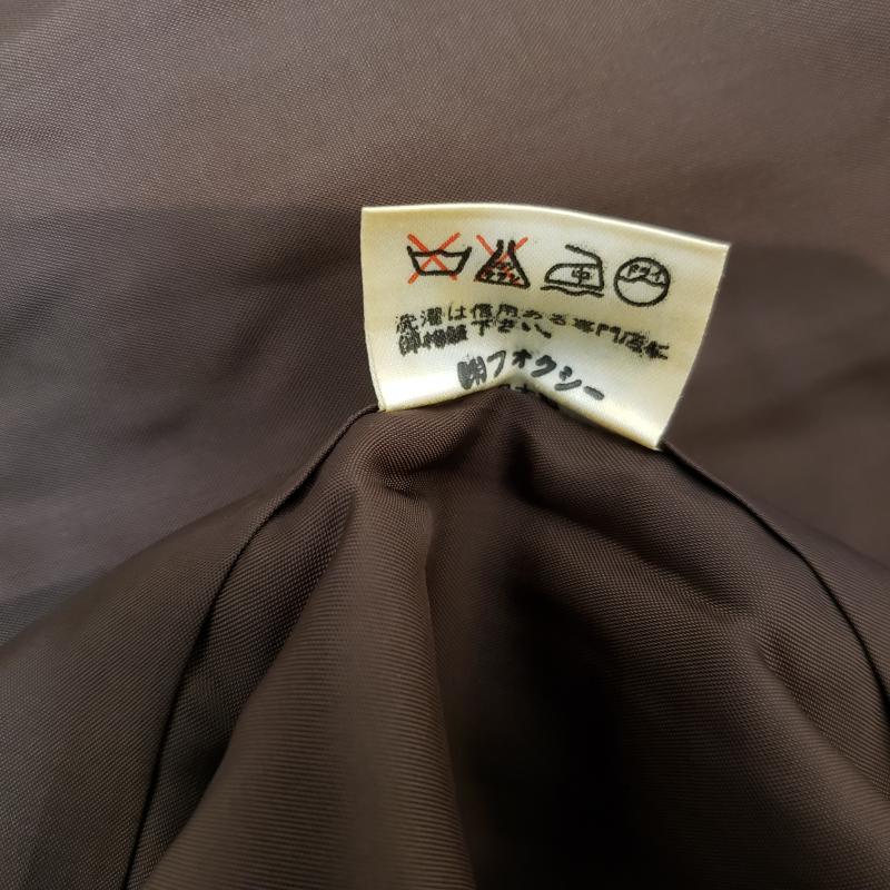 フォクシーブティック FOXEY BOUTIQUE パンツ スラックス ワイドパンツ 40 無地 茶 / ブラウン /  レディース USED 古着 中古 10008667