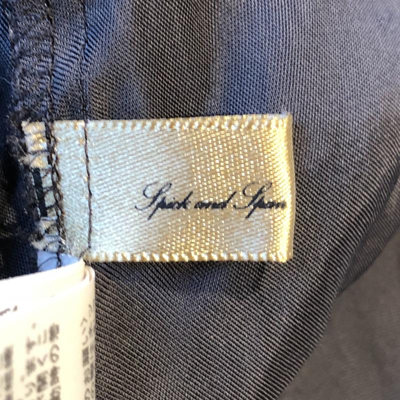 スピック＆スパンノーブル Spick & Span Noble シャツ、ブラウス 七分袖 無地 黒 / ブラック /  レディース USED 古着 中古 10008739