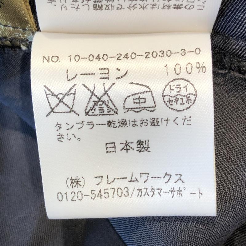 スピック＆スパンノーブル Spick & Span Noble シャツ、ブラウス 七分袖 無地 黒 / ブラック /  レディース USED 古着 中古 10008739