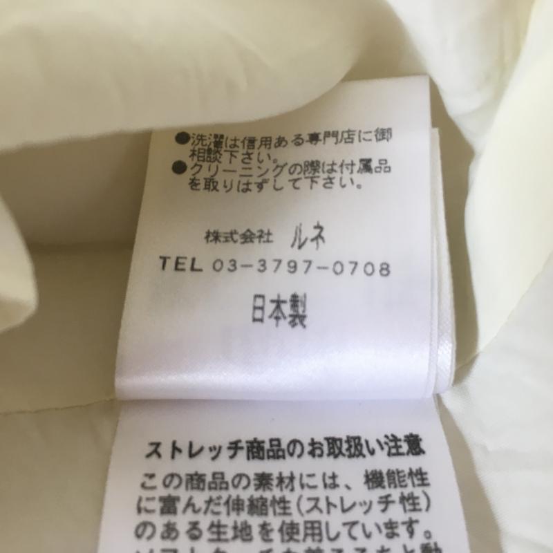 ルネ Rene スカート ひざ丈スカート 36 無地 X  白 / ホワイト / X 黒 / ブラック /  レディース USED 古着 中古 10008764