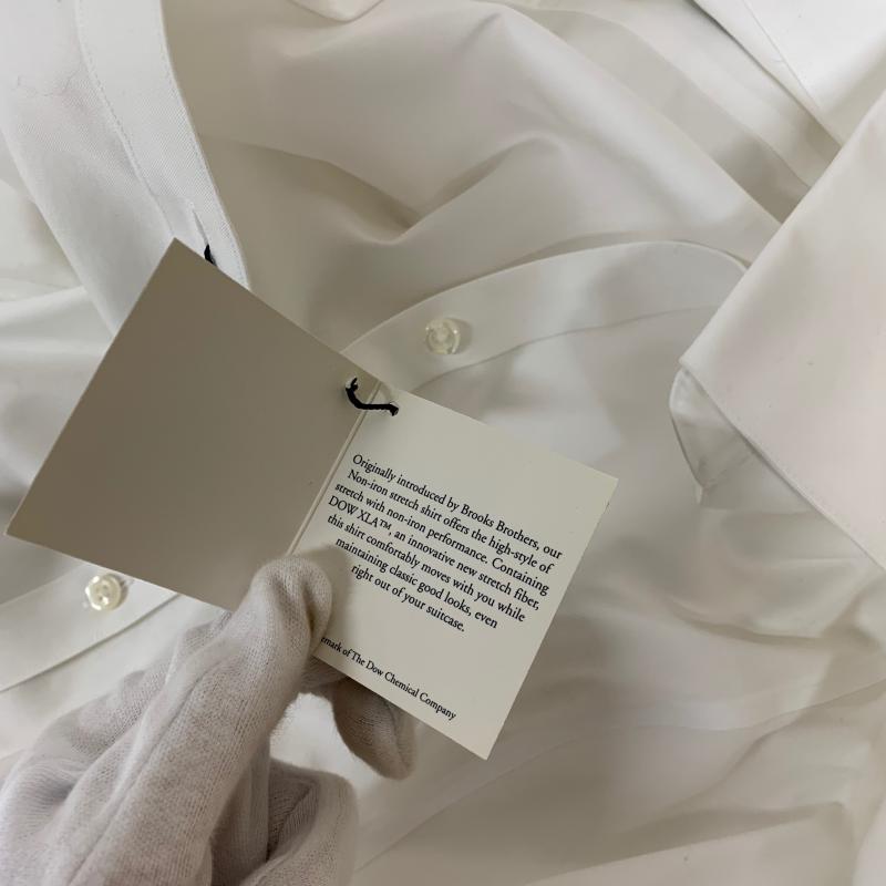 ブルックス ブラザーズ BROOKS BROTHERS シャツ、ブラウス 長袖 346 無地 白 / ホワイト /  レディース USED 古着 中古 10008809