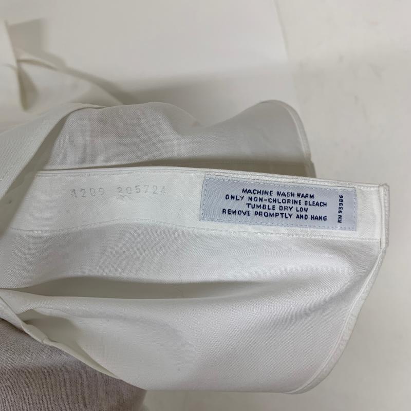 ブルックス ブラザーズ BROOKS BROTHERS シャツ、ブラウス 長袖 346 無地 白 / ホワイト /  レディース USED 古着 中古 10008809