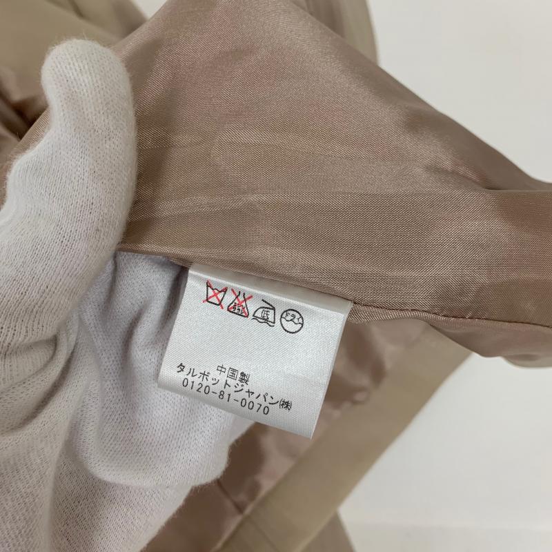 タルボット TALBOTS スーツ ひざ丈スカート ストライプ ベージュ / ベージュ /  レディース USED 古着 中古 10008857
