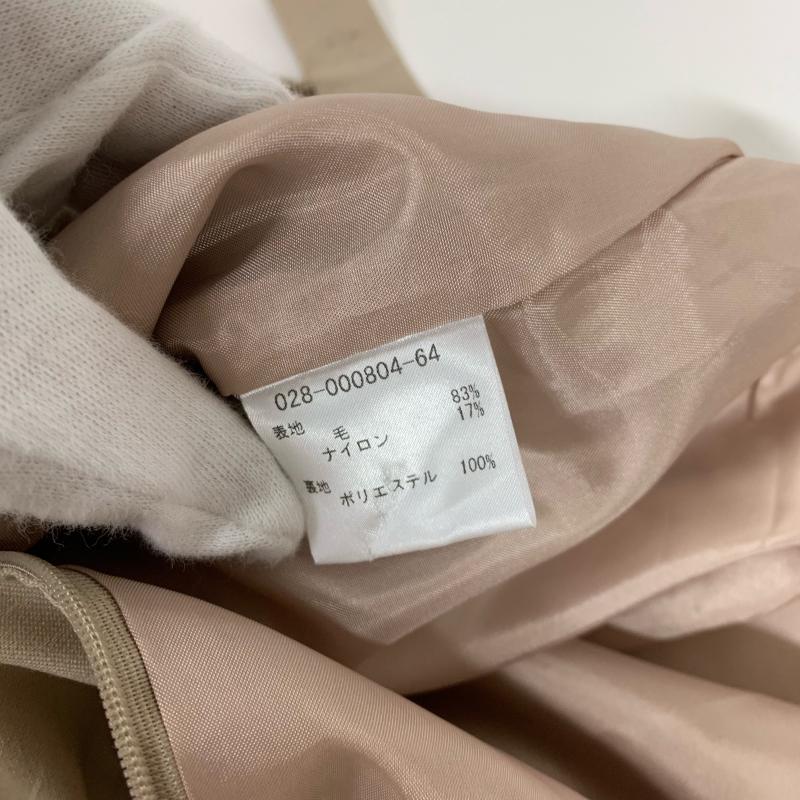 タルボット TALBOTS スーツ ひざ丈スカート ストライプ ベージュ / ベージュ /  レディース USED 古着 中古 10008857