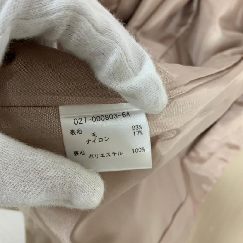 タルボット TALBOTS スーツ ひざ丈スカート ストライプ ベージュ / ベージュ /  レディース USED 古着 中古 10008857