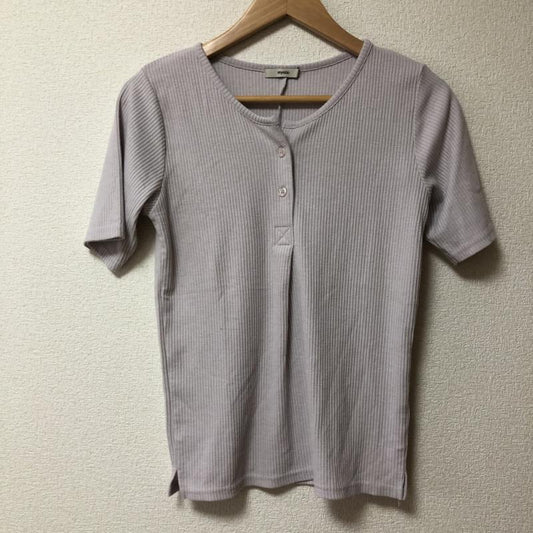ミスティック mystic カットソー 半袖 FREE 無地 灰 / グレー /  レディース USED 古着 中古 10009776