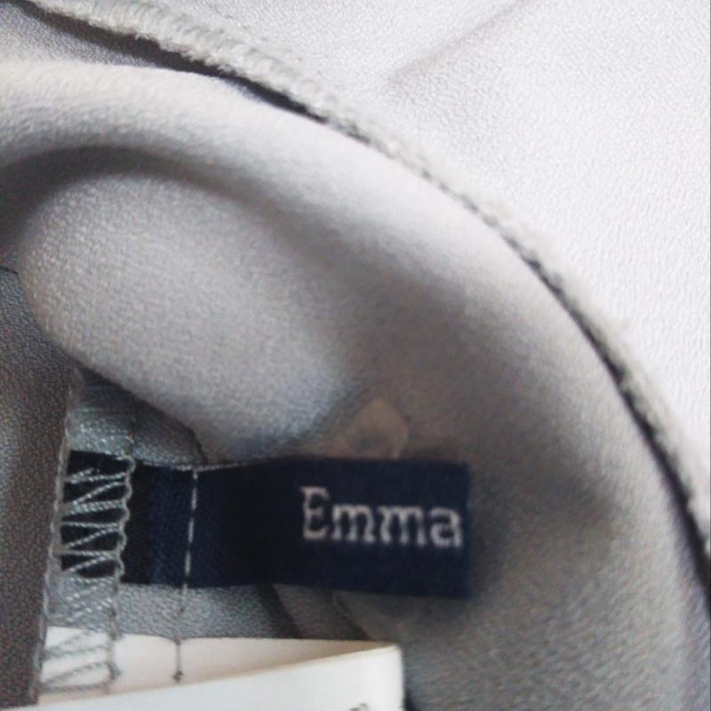 エマテイラー Emma Taylor カットソー 長袖 36 無地 青 / ブルー /  レディース USED 古着 中古 10009998