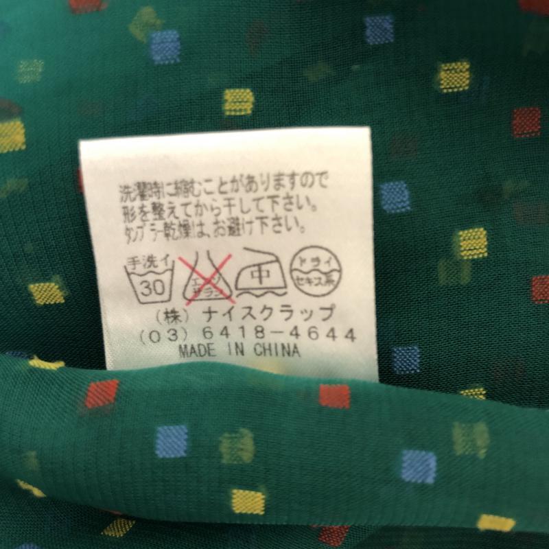 ワンアフター アナザー ナイスクラップ one after another NICE CLAUP シャツ、ブラウス 半袖 ドット 緑 / グリーン / X 赤 / レッド / X 黄 / イエロー / X 青 / ブルー /  レディース USED 古着 中古 10010199