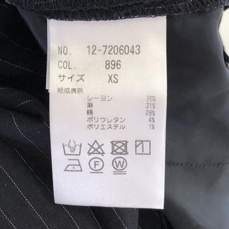 プラステ PLST パンツ スラックス XS ストライプ レディース USED 古着 中古 10010327