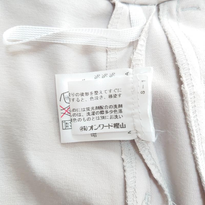 ニジュウサンク 23区 パンツ スラックス 無地 灰 / グレー /  レディース USED 古着 中古 10010471