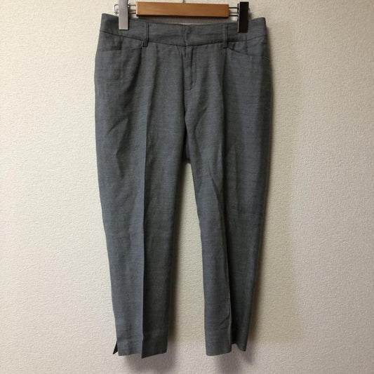 ルスーク LESOUK パンツ スラックス カプリ丈 36 無地 灰 / グレー /  レディース USED 古着 中古 10010785