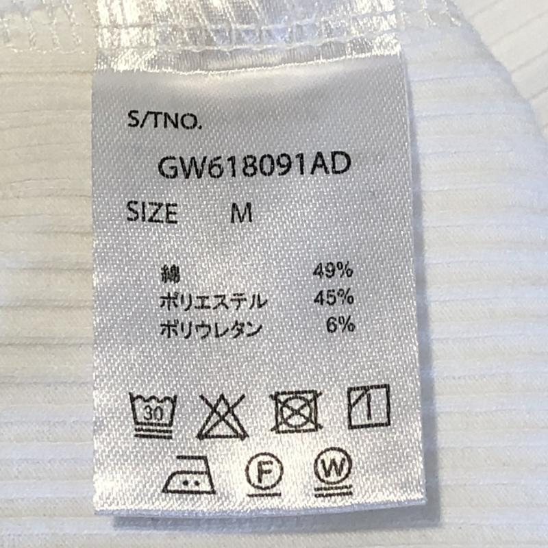 グローバルワーク GLOBAL WORK カットソー 半袖 M 無地 白 / ホワイト /  レディース USED 古着 中古 10010796