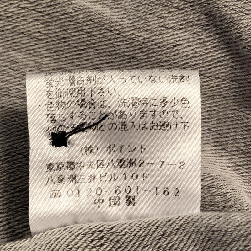 シュカ SHUCA チュニック 七分袖 M 無地 灰 / グレー /  レディース USED 古着 中古 10010835