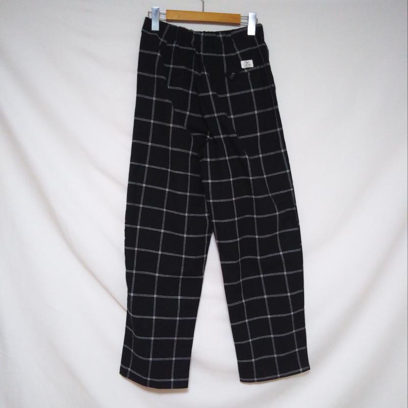 セポ cepo パンツ スラックス M チェック 茶 / ブラウン / X 白 / ホワイト / X 青 / ブルー /  レディース USED 古着 中古 10010929
