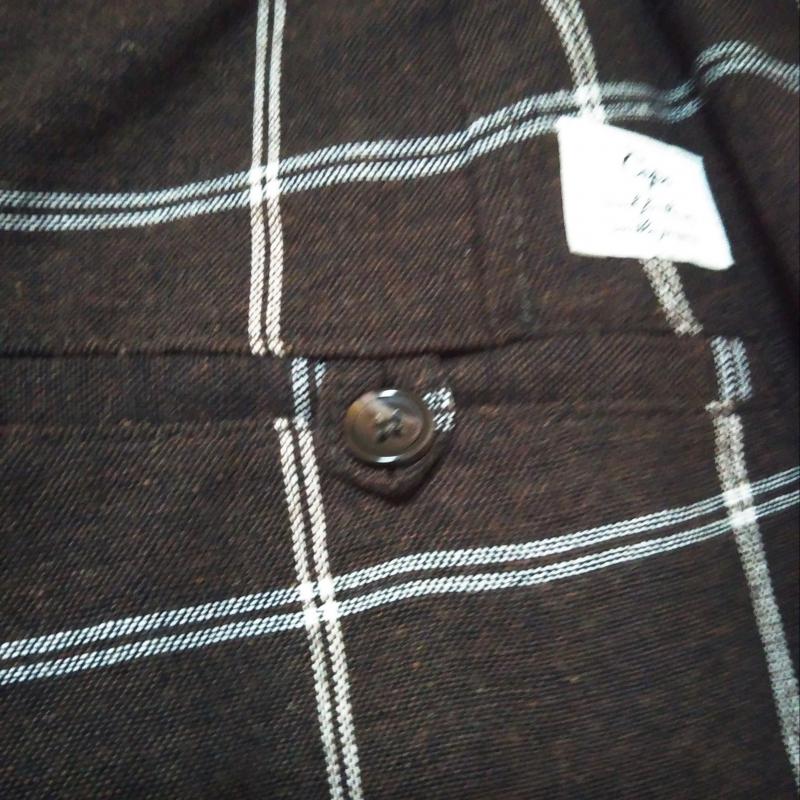 セポ cepo パンツ スラックス M チェック 茶 / ブラウン / X 白 / ホワイト / X 青 / ブルー /  レディース USED 古着 中古 10010929