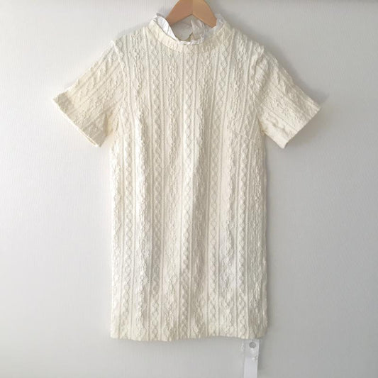 ラグナムーン LAGUNAMOON ワンピース ミニスカート S 無地 白 / ホワイト /  レディース USED 古着 中古 10011288