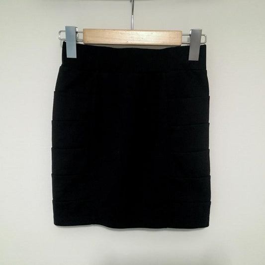 リップサービス LIPSERVICE スカート ミニスカート 無地 黒 / ブラック /  レディース USED 古着 中古 10011299