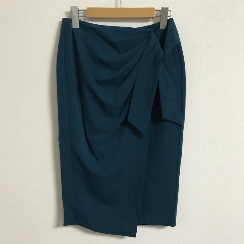 ルゥデルゥ Rew de Rew スカート ひざ丈スカート S 無地 緑 / グリーン /  レディース USED 古着 中古 10012100