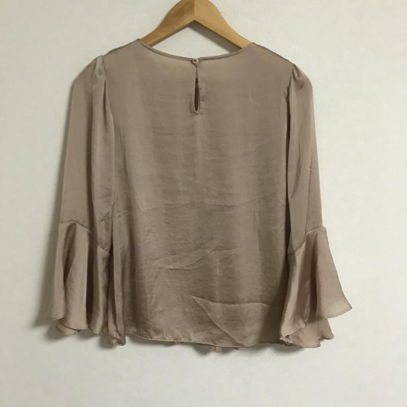 シードレイク Seadrake シャツ、ブラウス 長袖 38 無地 ベージュ / ベージュ /  レディース USED 古着 中古 10012109