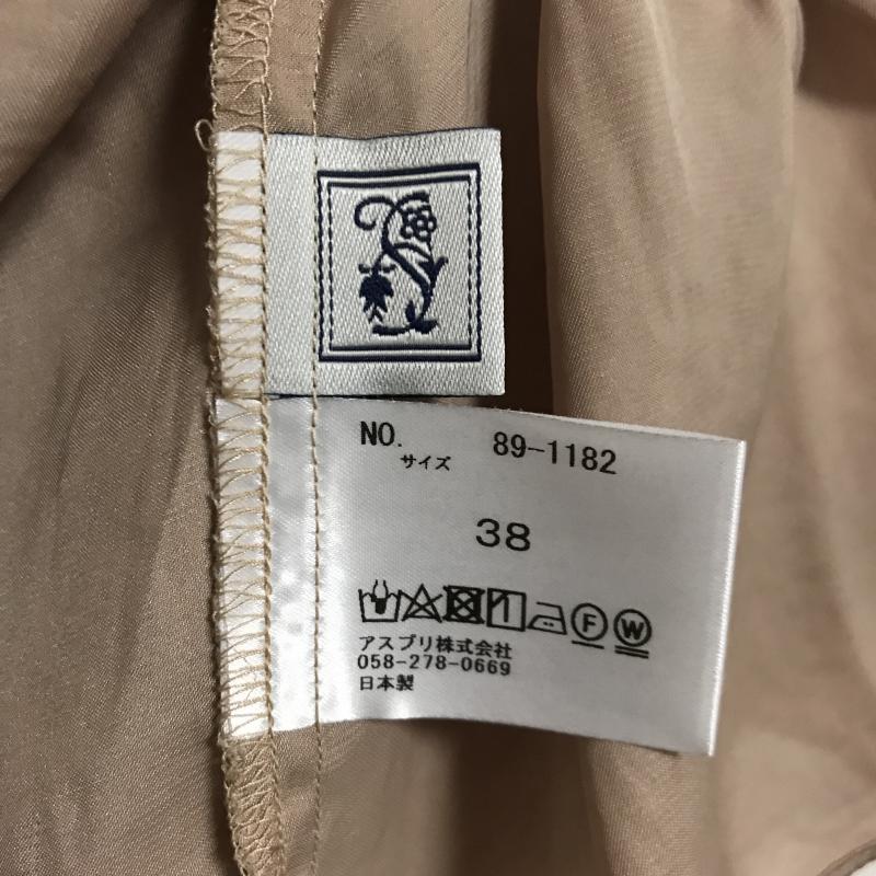 シードレイク Seadrake シャツ、ブラウス 長袖 38 無地 ベージュ / ベージュ /  レディース USED 古着 中古 10012109