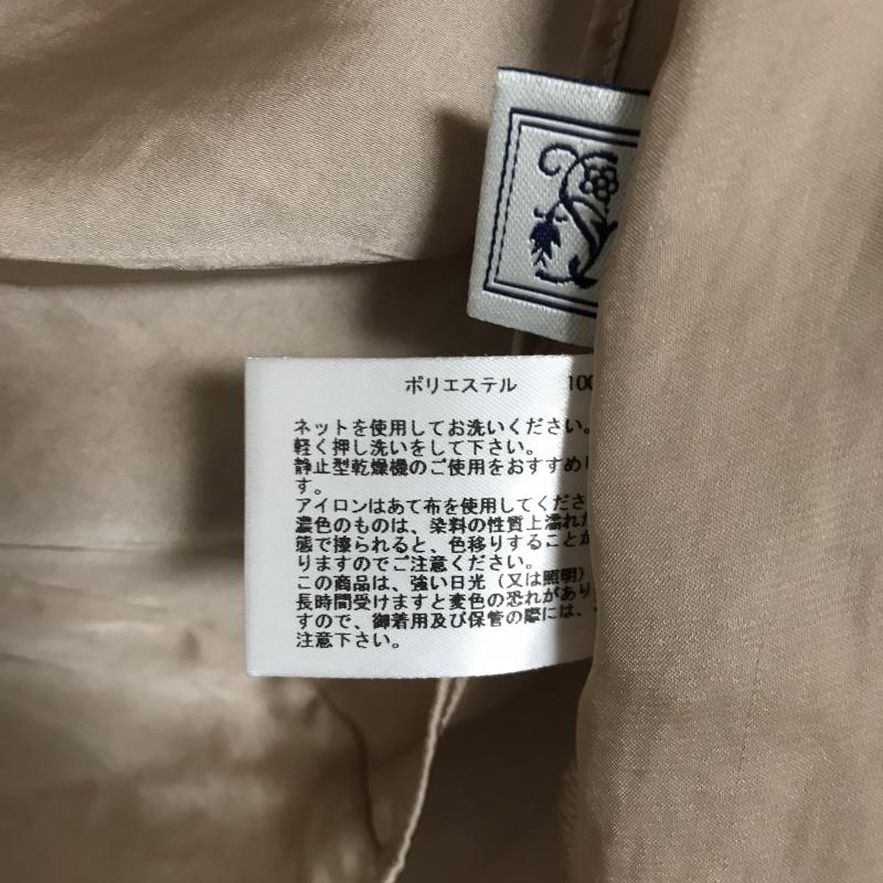 シードレイク Seadrake シャツ、ブラウス 長袖 38 無地 ベージュ / ベージュ /  レディース USED 古着 中古 10012109