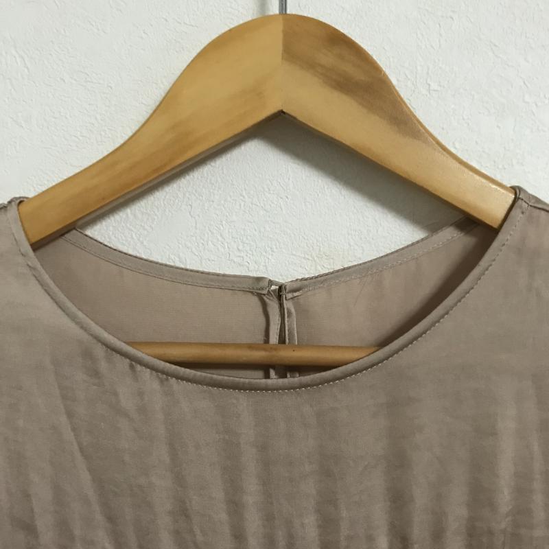 シードレイク Seadrake シャツ、ブラウス 長袖 38 無地 ベージュ / ベージュ /  レディース USED 古着 中古 10012109