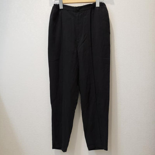 バルコニー アンド ベッド Balcony and Bed パンツ スラックス テーパードパンツ 無地 黒 / ブラック /  レディース USED 古着 中古 10012251