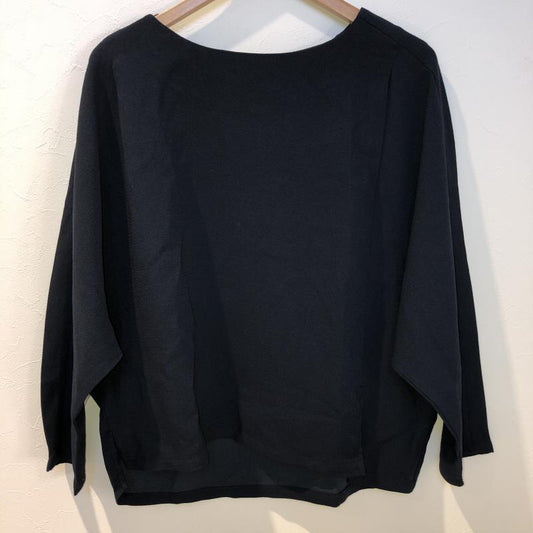 レプシィム LEPSIM シャツ、ブラウス 長袖 FREE 無地 紺 / ネイビー /  レディース USED 古着 中古 10012395