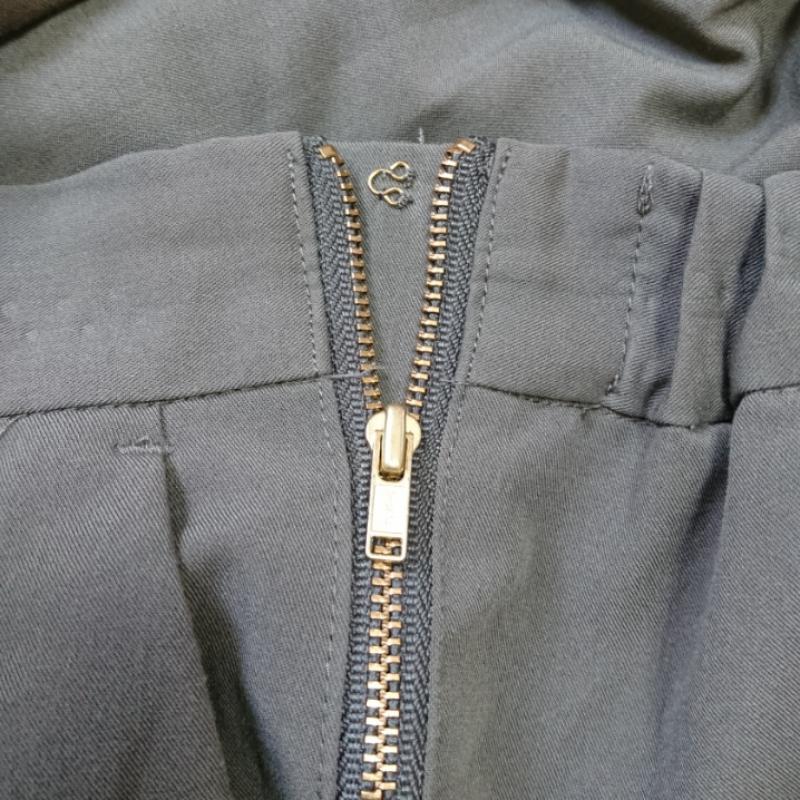 ビス ViS パンツ スラックス ワイドパンツ L 無地 緑 / グリーン /  レディース USED 古着 中古 10012749
