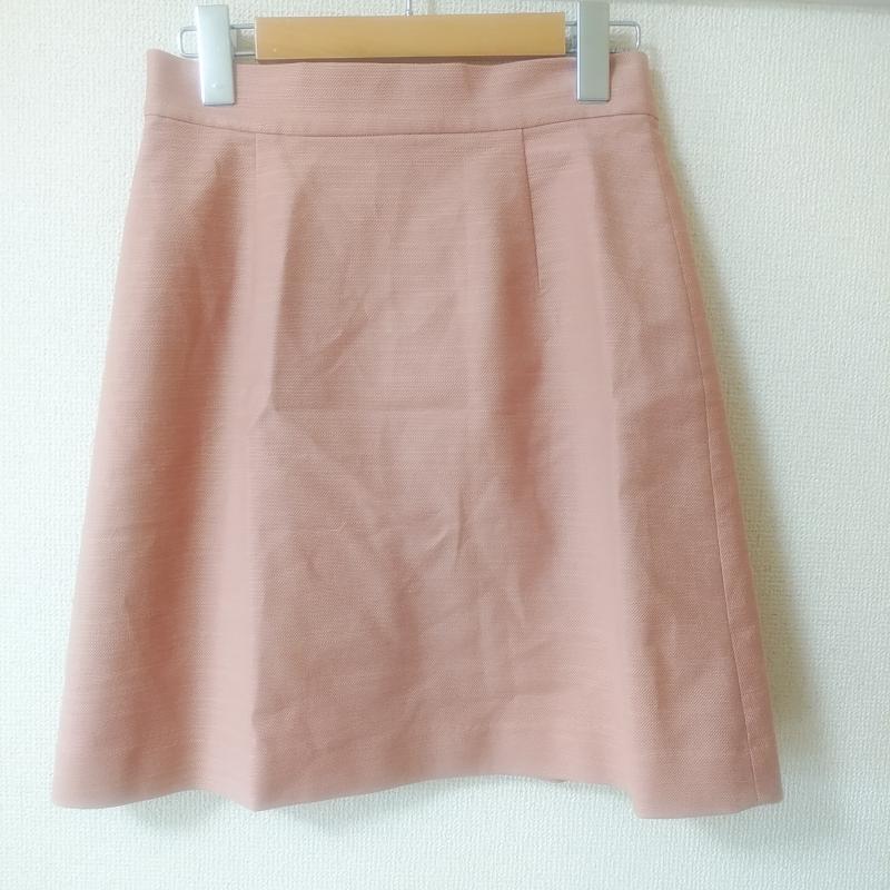 ジルスチュアート JILLSTUART スカート ひざ丈スカート 2 無地 橙 / オレンジ /  レディース USED 古着 中古 10012782