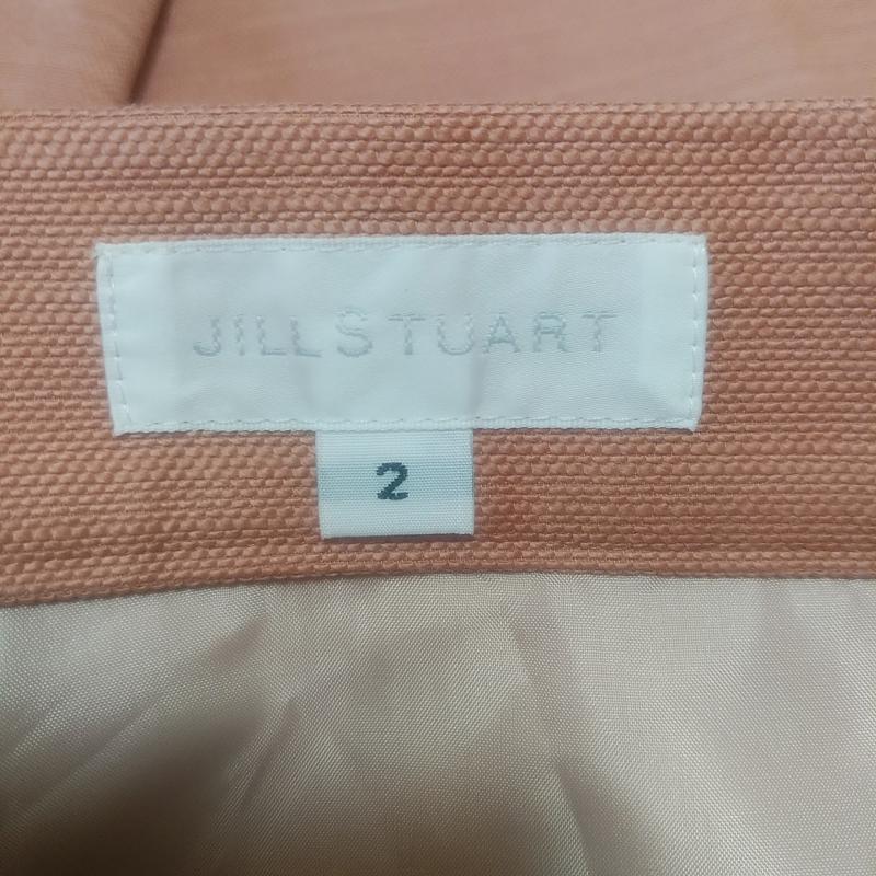 ジルスチュアート JILLSTUART スカート ひざ丈スカート 2 無地 橙 / オレンジ /  レディース USED 古着 中古 10012782