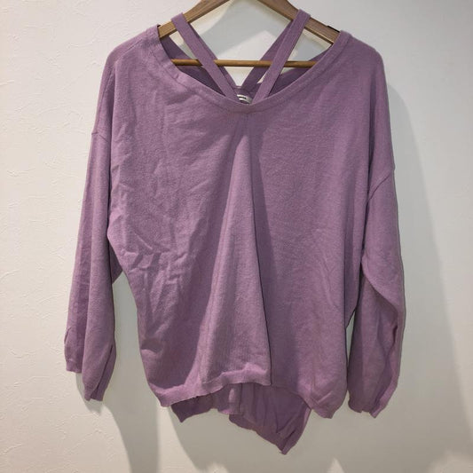 ムルーア MURUA カットソー 長袖 FREE 無地 紫 / パープル /  レディース USED 古着 中古 10012997