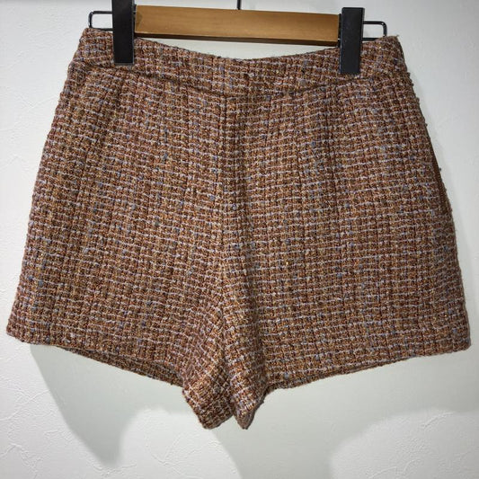 ダズリン dazzlin パンツ ショートパンツ S  橙 / オレンジ / X 白 / ホワイト / X 灰 / グレー / X 金 / ゴールド /  レディース USED 古着 中古 10013006