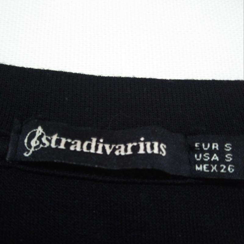 ストラディバリウス stradivarius カットソー 長袖 S 無地 黒 / ブラック / X 茶 / ブラウン / X 緑 / グリーン / X 青 / ブルー /  レディース USED 古着 中古 10013105