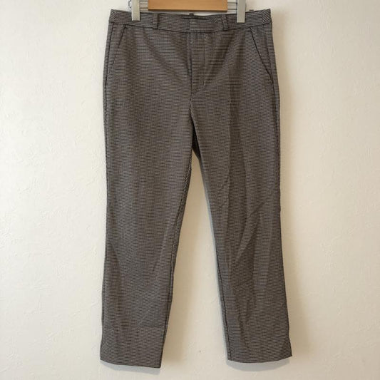 ザラベーシック ZARA BASIC パンツ スラックス L 千鳥格子 黒 / ブラック / X ベージュ / ベージュ / X 青 / ブルー /  レディース USED 古着 中古 10013210