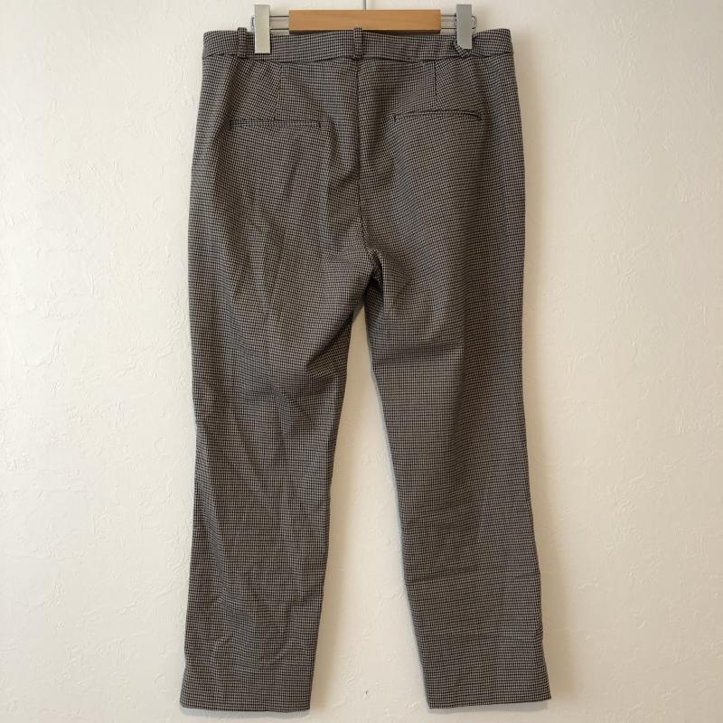 ザラベーシック ZARA BASIC パンツ スラックス L 千鳥格子 黒 / ブラック / X ベージュ / ベージュ / X 青 / ブルー /  レディース USED 古着 中古 10013210