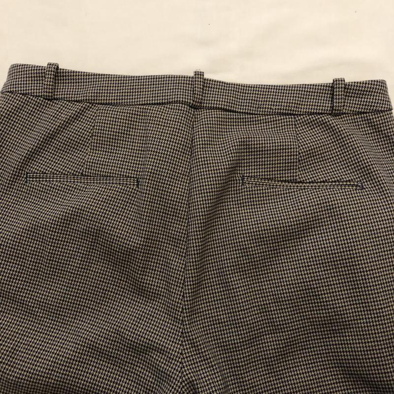 ザラベーシック ZARA BASIC パンツ スラックス L 千鳥格子 黒 / ブラック / X ベージュ / ベージュ / X 青 / ブルー /  レディース USED 古着 中古 10013210